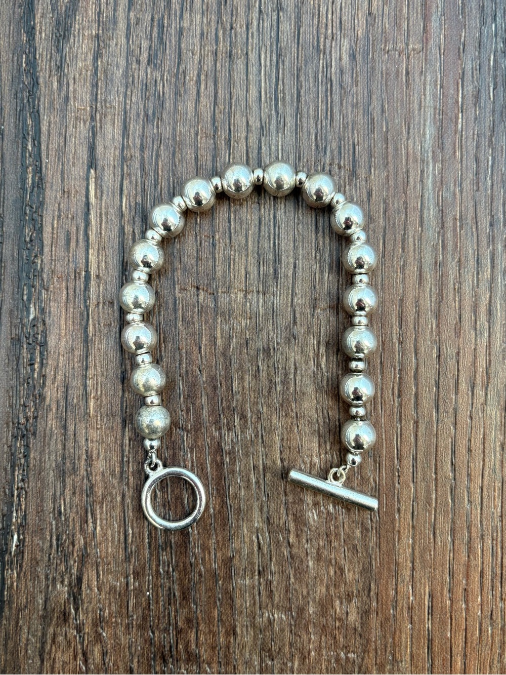Silver Ball Chain Bracelet
